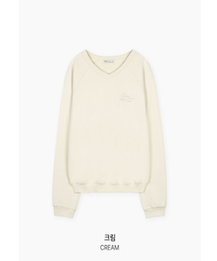 Vネックトレーナー