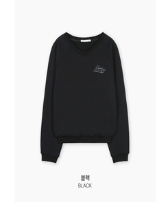 Vネックトレーナー