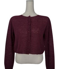 デイリーラウンドネック長袖カーディガン(9color)