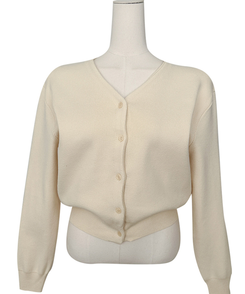 ベーシックVネック長袖ニットカーディガン(13color)