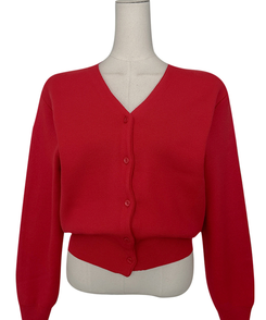 ベーシックVネック長袖ニットカーディガン(13color)