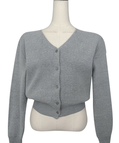 ベーシックVネック長袖ニットカーディガン(13color)