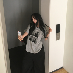 ルーズパピー半袖Tシャツ GREY
