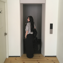 ルーズパピー半袖Tシャツ GREY