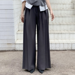 ピンテックワイドスラックス CHARCOAL