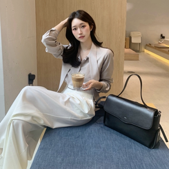 ロングワイドピンテックスラックス(5color) IVORY