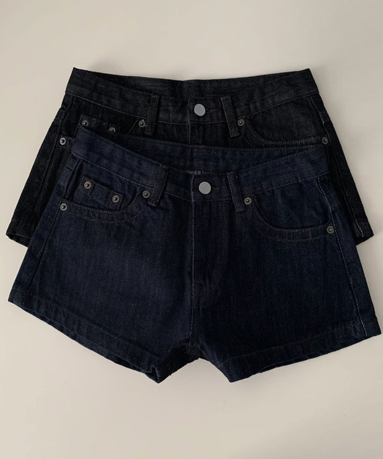 핫한 언니st콤팩트 생지 데님 마이크로 숏 팬츠