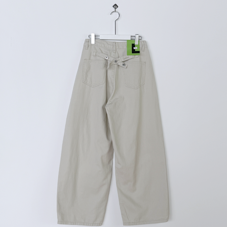 Y2Kバルーンワイドコットンパンツ