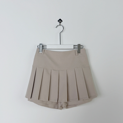 プリーツミニAラインスカート