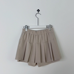 プリーツミニAラインスカート