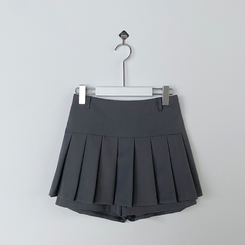 プリーツミニAラインスカート