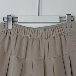 プリーツミニAラインスカート