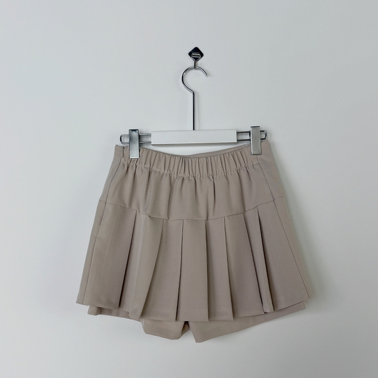 プリーツミニAラインスカート