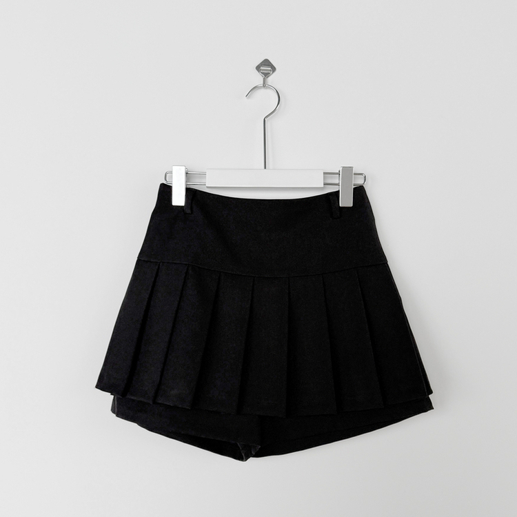 プリーツミニAラインスカート