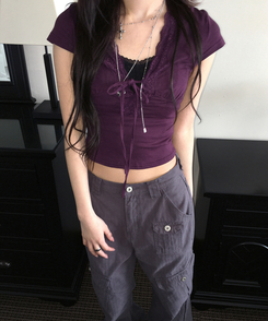 ビンテージレーストップス PURPLE