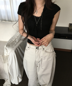 ビンテージレーストップス BLACK