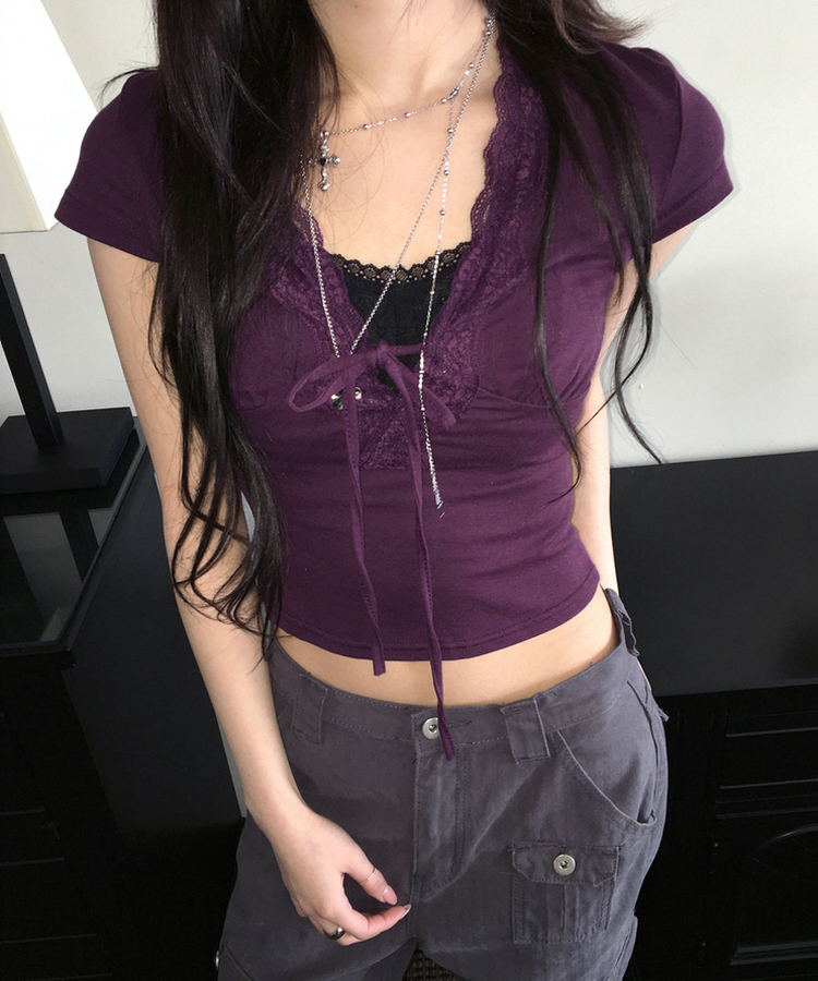 ビンテージレーストップス PURPLE