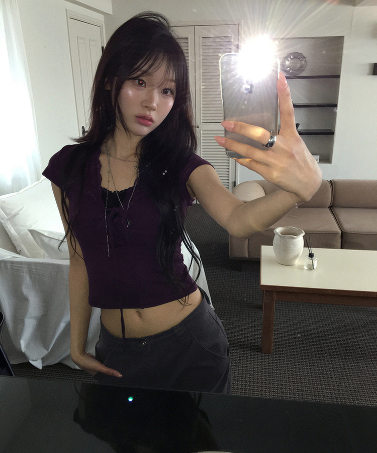 ビンテージレーストップス PURPLE