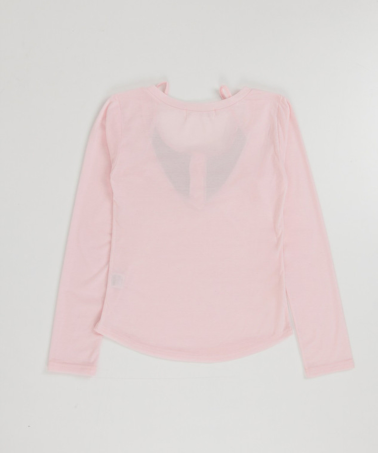 レイヤードVネックトップス