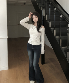 ストラップオフショルダー IVORY