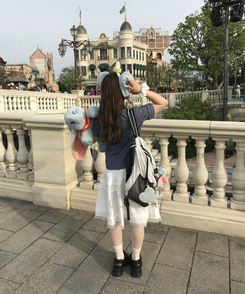 프릴 레이어드 롱스커트 화이트