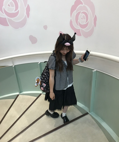 프릴 레이어드 롱스커트 블랙