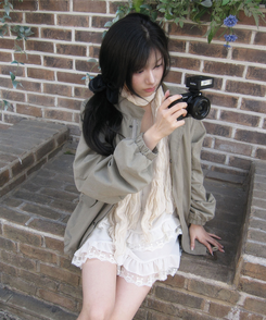 シフォンレースキャミソールワンピース WHITE