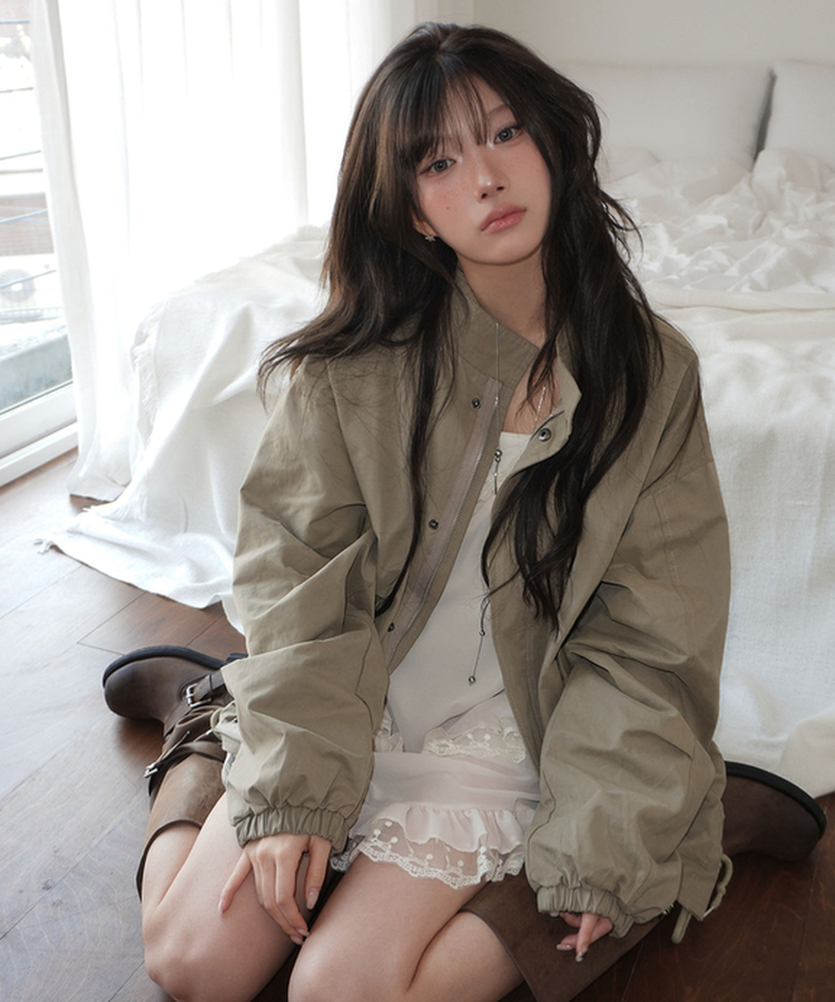 シフォンレースキャミソールワンピース WHITE