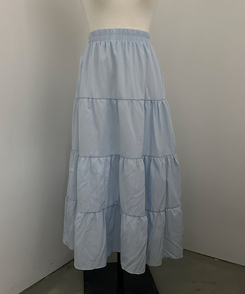 パステルフレアロングスカート