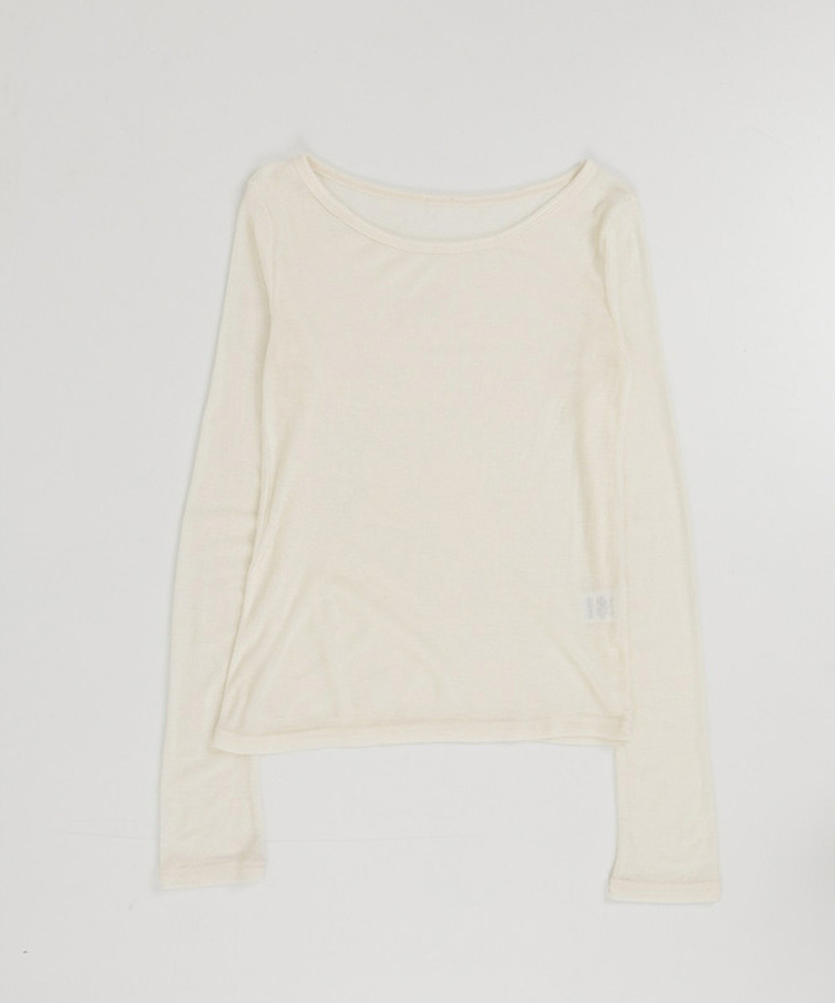 【SET】レースレイヤード半袖ニット＋シンプル長袖トップス