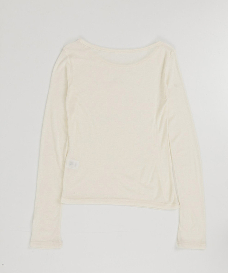 【SET】レースレイヤード半袖ニット＋シンプル長袖トップス