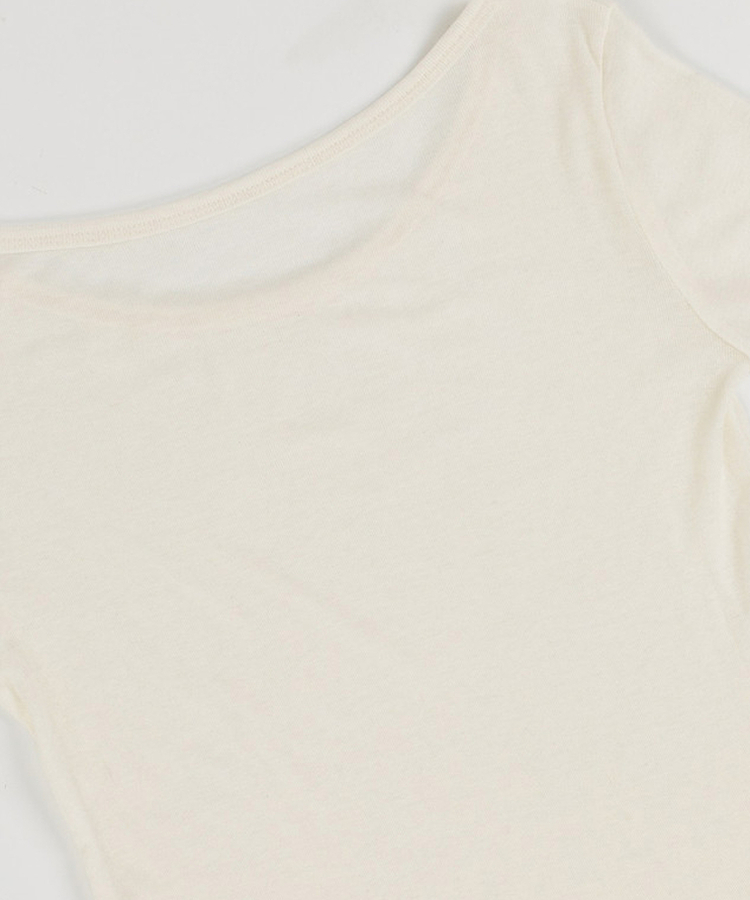 【SET】レースレイヤード半袖ニット＋シンプル長袖トップス