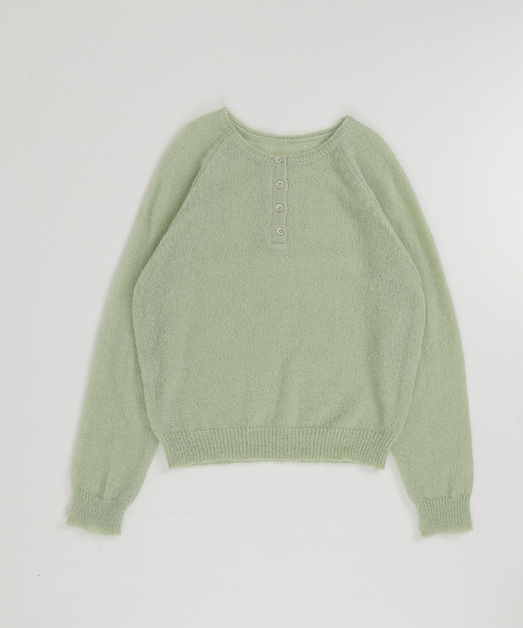 シースルーボタンニット(5color)