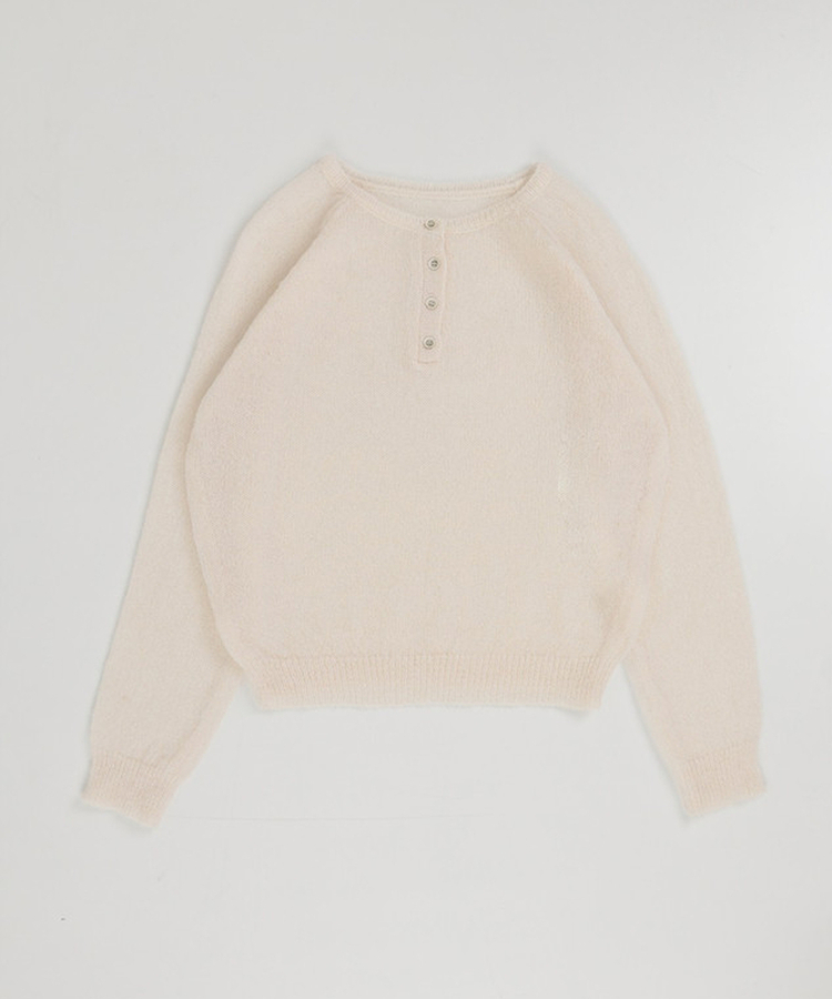 シースルーボタンニット(5color)