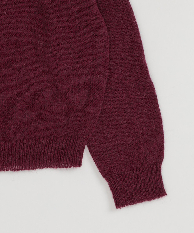 シースルーボタンニット(5color)