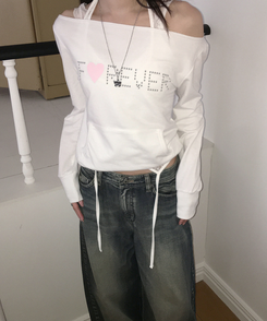 ビンテージウォッシュワイドパンツ BLUE