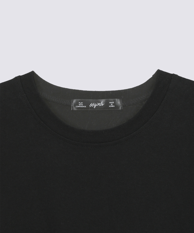 レース半袖Tシャツ
