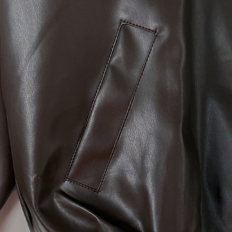 レザーブルゾンジャケット