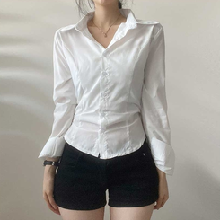 デイリーカラーシャツ IVORY