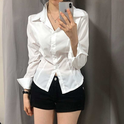 デイリーカラーシャツ IVORY