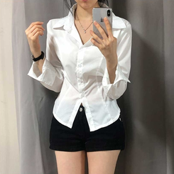 デイリーカラーシャツ IVORY