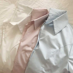 デイリーカラーシャツ