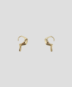 ペンタゴンイヤリング GOLD