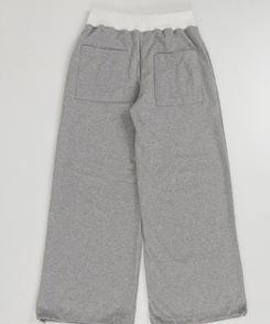 バイカラーレタリングトレーニングパンツ