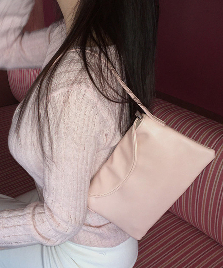 スクエアミニショルダーバッグ(5color) PINK
