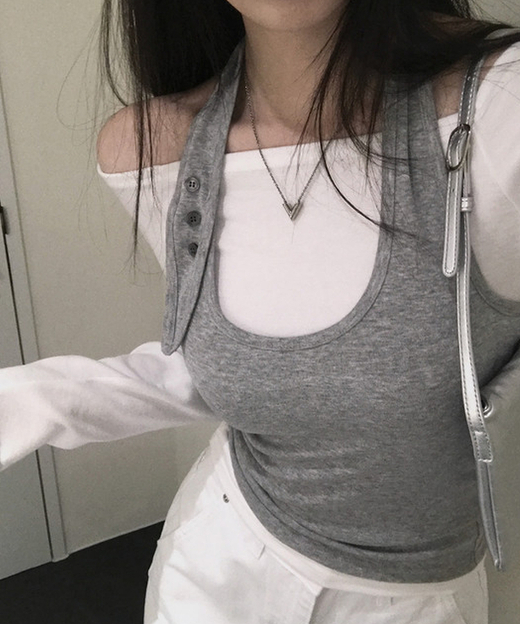 スクエアミニショルダーバッグ(5color) SILVER