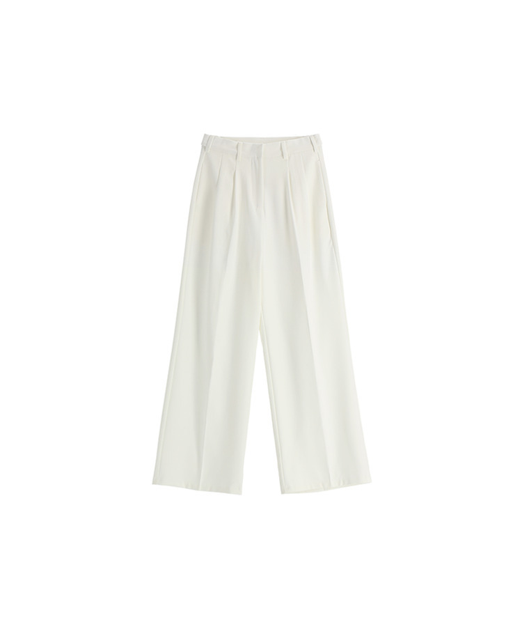 （S-2XL／ショート＆ベーシック＆ロング／3丈）ツーピンタック ビジョー セミワイドスラックス