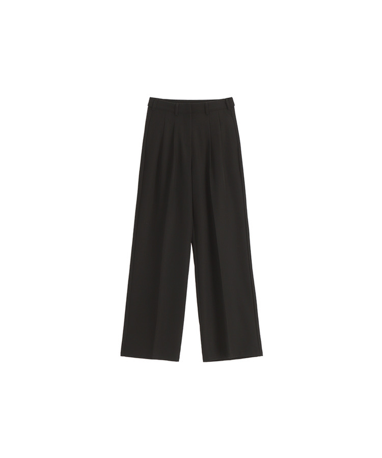 （S-2XL／ショート＆ベーシック＆ロング／3丈）ツーピンタック ビジョー セミワイドスラックス