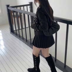 ナポレオン ジャケットヴィンテージダブルボタン BLACK