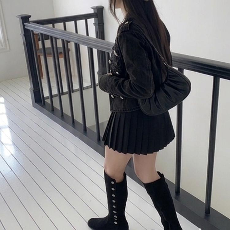 ナポレオン ジャケットヴィンテージダブルボタン BLACK